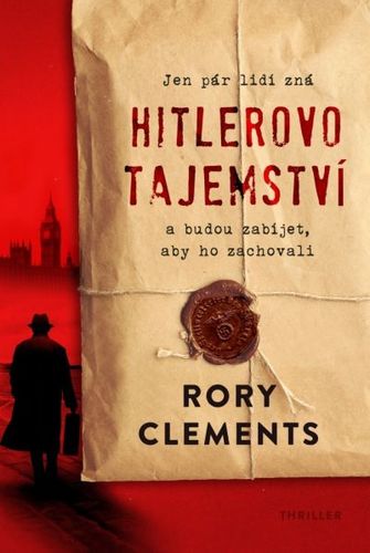 Kniha Hitlerovo tajemství - Rory Clements,Tomáš Bíla