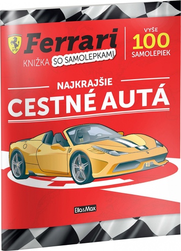 Kniha Ferrari - najkrajšie cestné autá