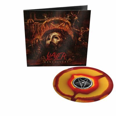 Kniha Slayer - Repentless (Orange/Red Ltd.) LP
