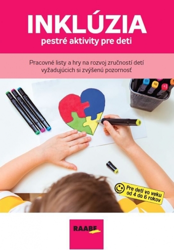 Kniha Inklúzia – pestré aktivity pre deti