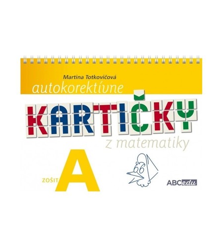 Autokorektívne kartičky z matematiky - zošit A - Martina Totkovičová