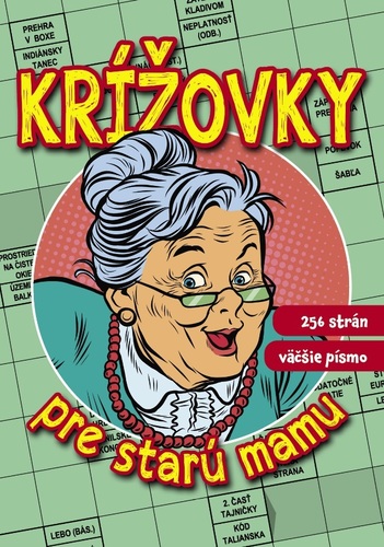 Kniha Krížovky pre starú mamu