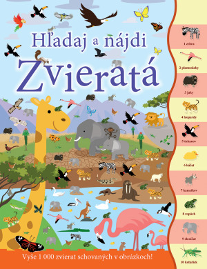 Kniha Hľadaj a nájdi - Zvieratá
