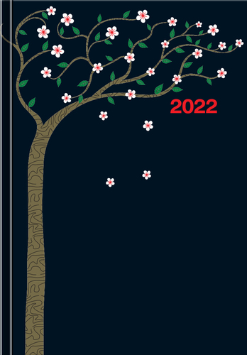 Denný diár A5 Print 2022 Strom