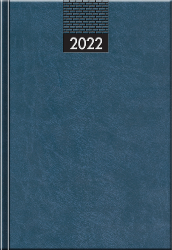 Denný diár A5 Venetia 2022 sivomodrý