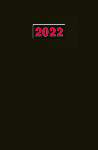 MINI diár DUO 2022 čierny