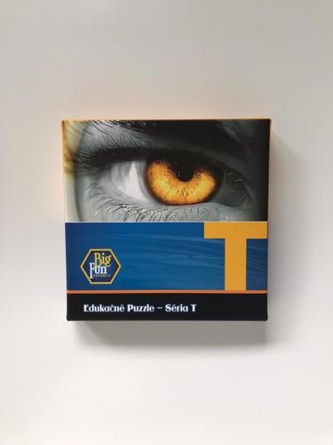 Drevené edukačné puzzle - séria T