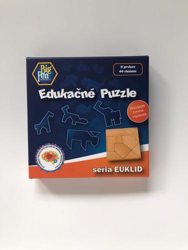 Drevené edukačné puzzle - séria Euklid