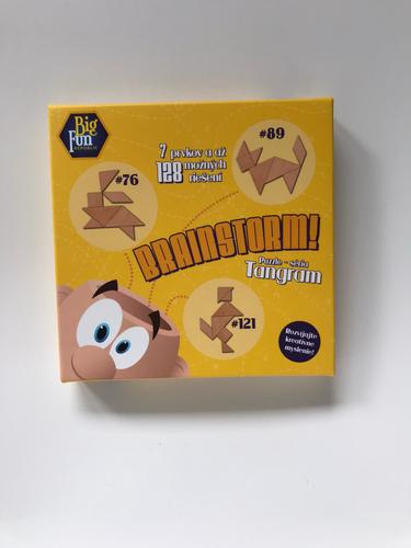 Big Fun Republic Drevené edukačné puzzle - séria Tangram