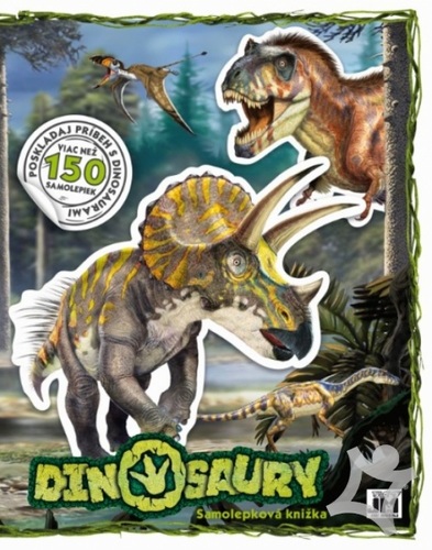 Kniha Samolepková knižka/ Dinosaury 2