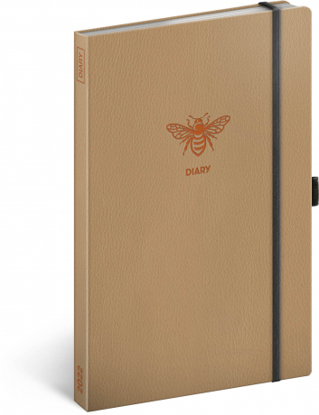 Týždenný diár Včela 2022, 13 × 21 cm