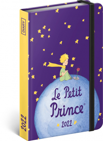 Týždenný diár Malý princ – Planéta 2022, 11 × 16 cm