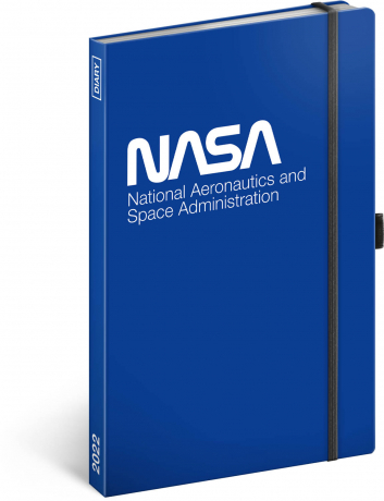 Týždenný diár NASA 2022, 13 × 21 cm