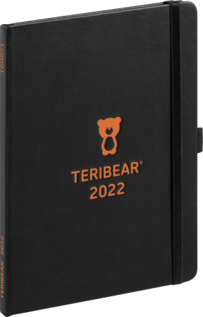 Týždenný diár Teribear 2022, 15 × 21 cm