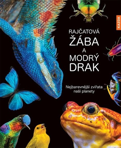 Kniha Rajčatová žába a modrý drak - Nejbarevnější zvířata naší planety