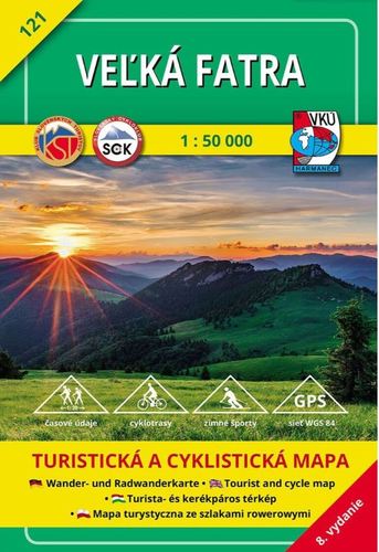 Veľká Fatra - TM 121 - 1: 50 000, 9. vydanie