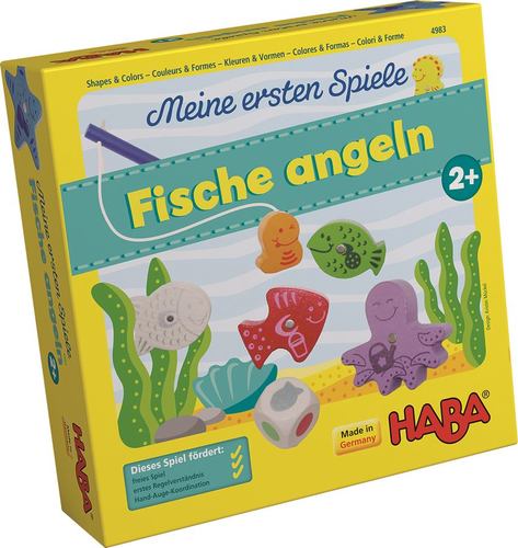 Haba moja prvá hra Chytanie rybičiek nemecká