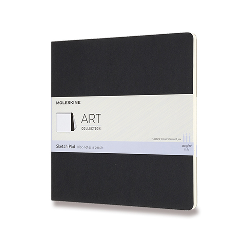 Skicár MOLESKINE SketchPad čierny Square