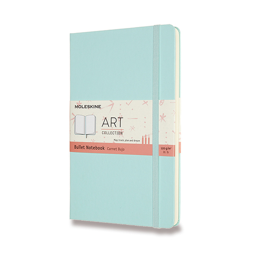 Zápisník MOLESKINE ArtBullet bodkovaný sv. modrý L