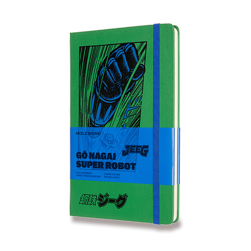 Zápisník MOLESKINE Go Nagai čistý zelený L