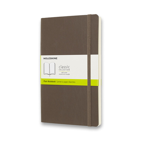 Zápisník MOLESKINE mäkký čistý khaki L