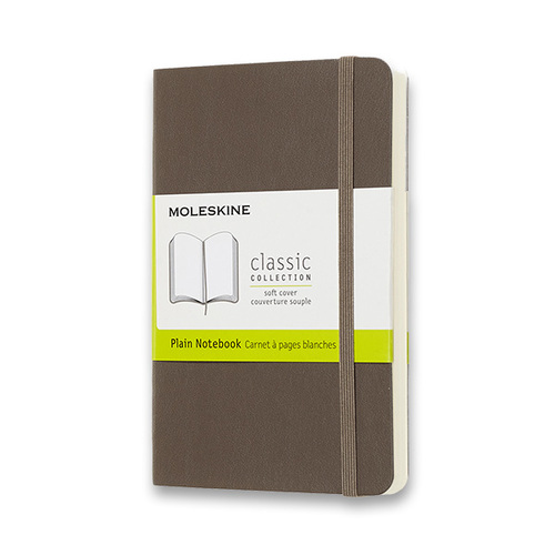 Zápisník MOLESKINE mäkký čistý khaki S
