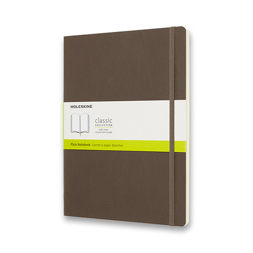 Zápisník MOLESKINE mäkký čistý khaki XL