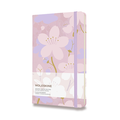 Zápisník MOLESKINE Sakura čistý G2 L