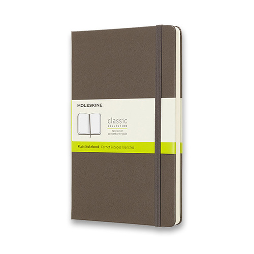 Zápisník MOLESKINE tvrdý čistý khaki L