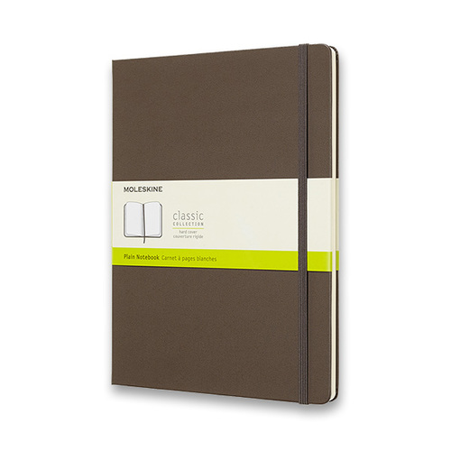 Zápisník MOLESKINE tvrdý čistý khaki XL