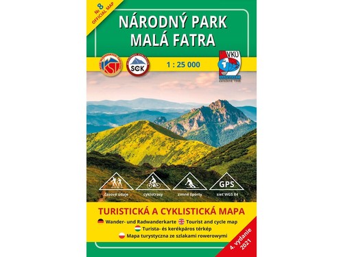 TM 8 - Národný park Malá Fatra vyd. 2021