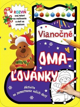 Vianočné omaľovánky