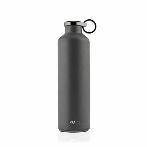 Fľaša EQUA BASIC Dark Grey 680 ml