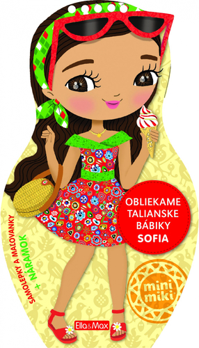 Obliekame talianske bábiky SOFIA – Maľovanky