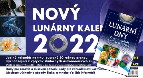 Nový Lunárny kalendár 2022