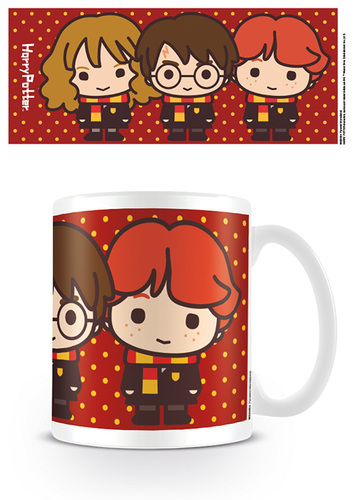 Harry Potter (Harry Hermiona Ron Chibi)  hrnček 315 ml