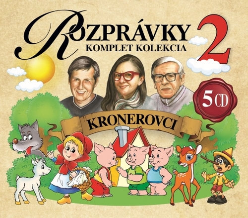 Rozprávky Kronerovci 2 5CD BOX