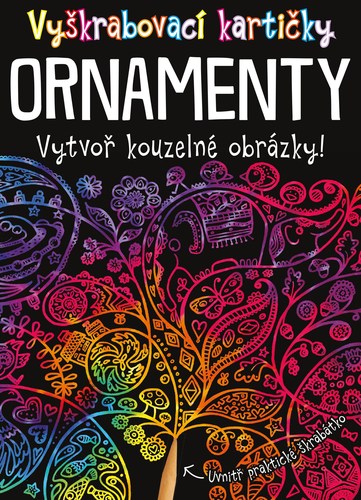 Vyškrabovací kartičky: ORNAMENTY