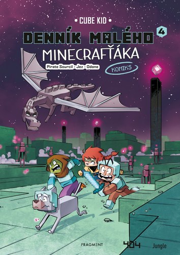 Kniha Denník malého Minecrafťáka: komiks 4