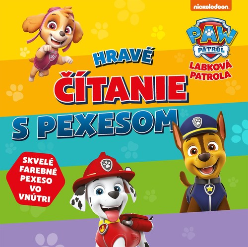 Kniha Labková patrola: Hravé čítanie s pexesom - Kolektív autorov,Kolektív autorov