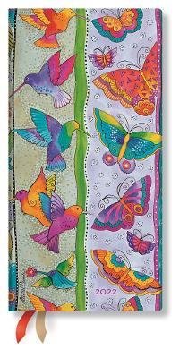 Diár Paperblanks 2022 Hummingbirds & Flutterbyes SL