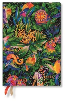 Diár Paperblanks 2022 Jungle Song MD HOR