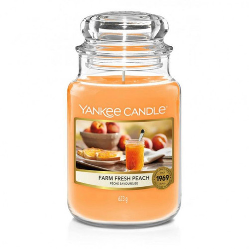 Yankee candle sviečka veľká Farm fresh peach