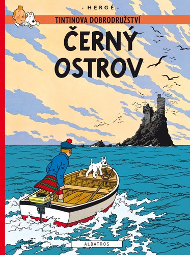 Kniha Tintin 7: Černý ostrov - Herge,Kateřina Vinšová