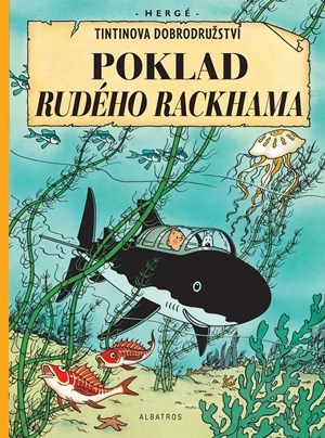 Kniha Tintin 12: Poklad Rudého Rackhama - Herge,Kateřina Vinšová