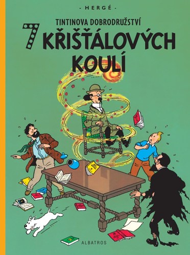 Kniha Tintin 13: 7 křišťálových koulí - Herge,Kateřina Vinšová