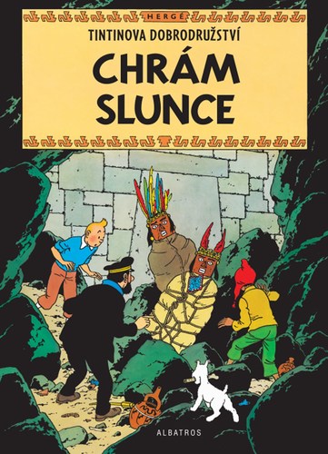 Kniha Tintin 14: Chrám Slunce - Herge,Kateřina Vinšová