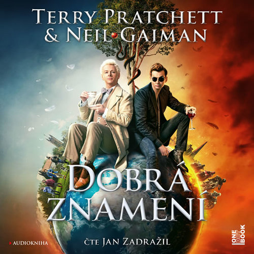 Kniha Dobrá znamení - 2 CDmp3 (Čte Jan Zadraži - CD