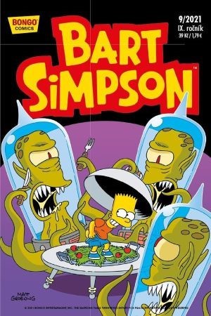 Kniha Simpsonovi - Bart Simpson 9/2021