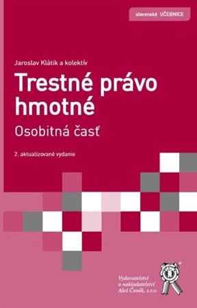 Trestné právo hmotné. Osobitná časť, 2. vydanie